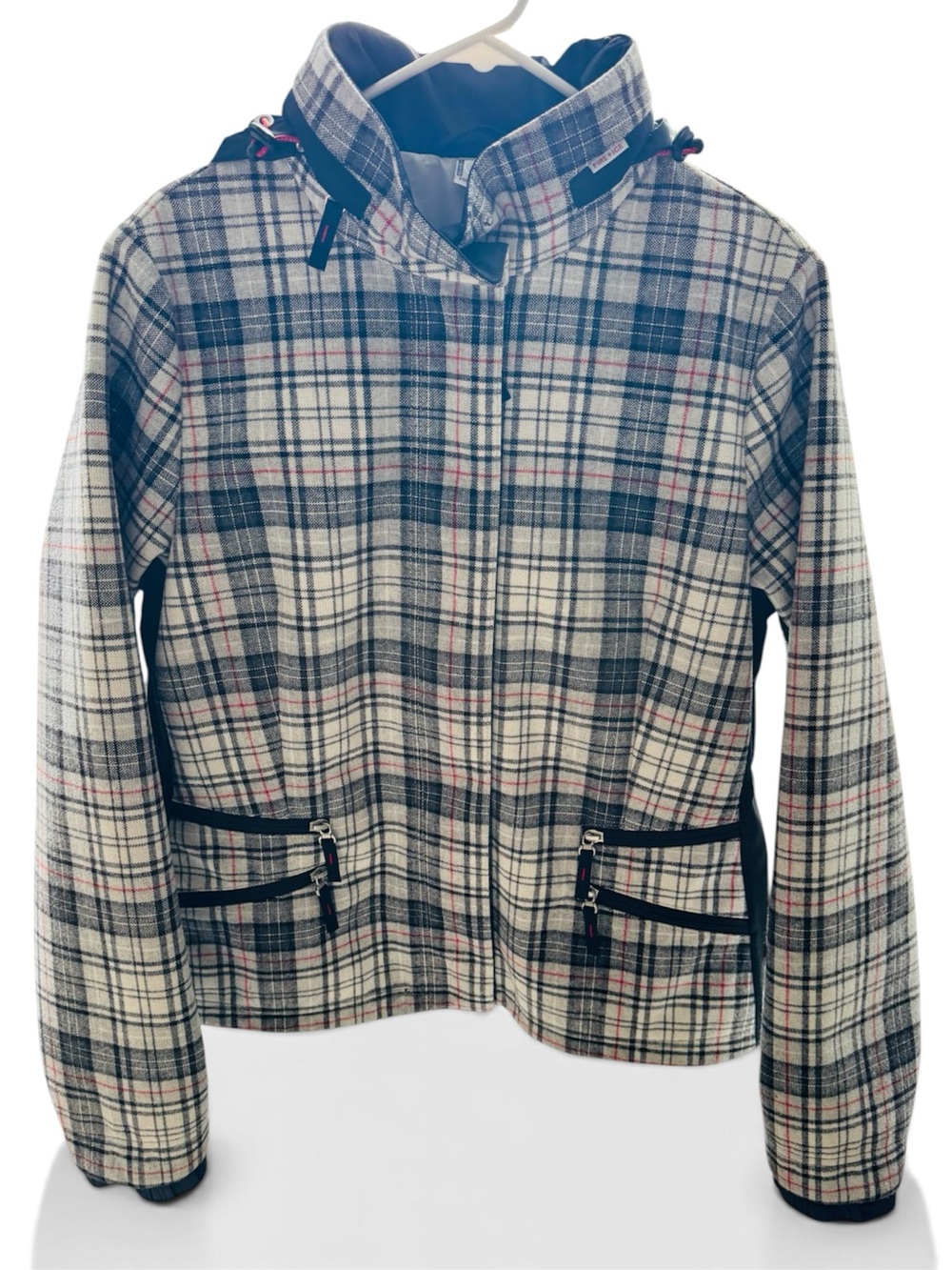 NWT Bogner Fire And Ice Ski Jacket In A Plaid Print